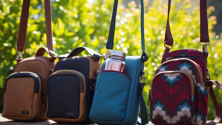7 Best Crossbody Bags With Water Bottle Holders for Every Adventure