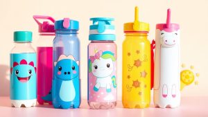 7 Adorable Cartoon Water Bottles for Kids cute kids cartoon water bottles
