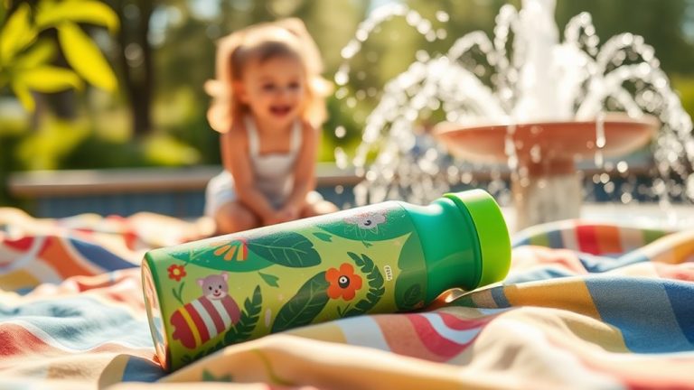 3 Reasons to Choose the Ecovessel Kids Jungle Splash Water Bottle 12 Oz