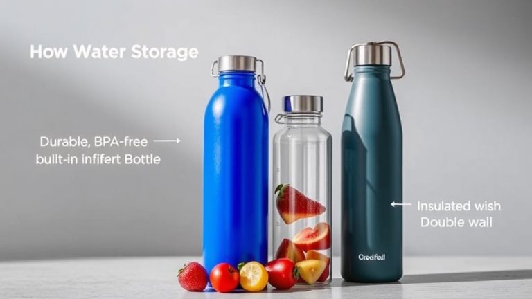 What Features to Look for in Storage Water Bottles?