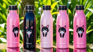 essential kuromi water bottles