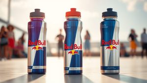 essential red bull bottles