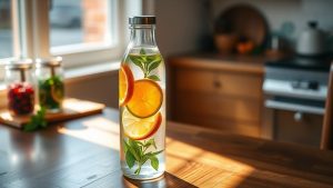 fruit infused water bottles