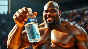 7 Iconic Moments of Shaq Holding a Water Bottle shaq s memorable water bottle moments