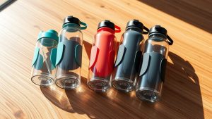silicone enhanced water bottles