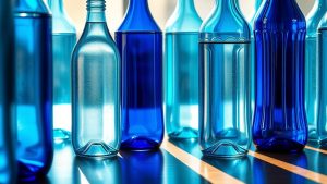 7 Stunning Blue Glass Water Bottles You Should Try stylish blue glass bottles