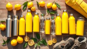 top yellow water bottles