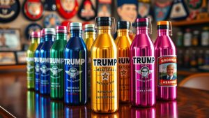 5 Must-Have Trump Water Bottles for Collectors trump themed collectible water bottles