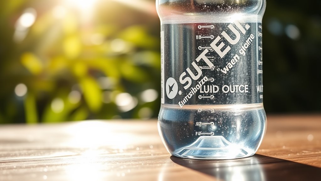 water bottle ounce capacity