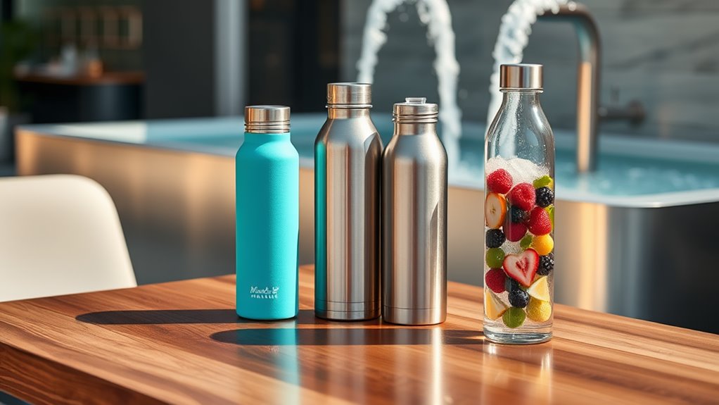 Top 3 Water Bottles for Easy Water Fountain Filling Top 3 Water Bottles for Easy Water Fountain Filling