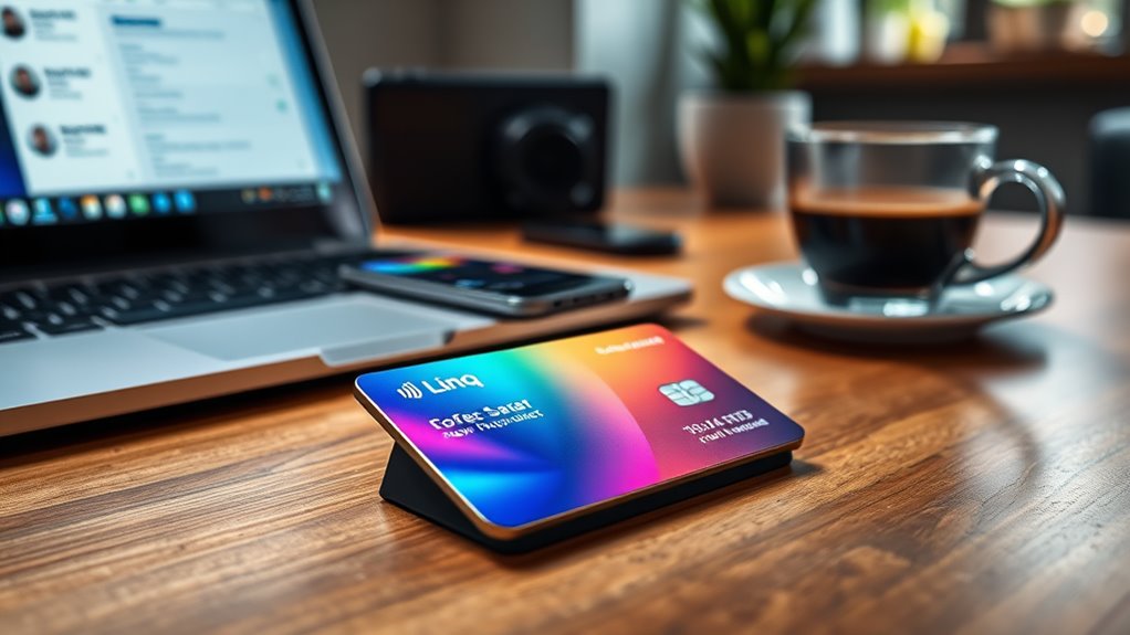 advantages of linq business cards