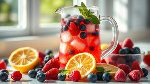 How to Make a Summer Berry Lemonade Refresher berry lemonade refreshing drink