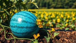 How Does a Blue Watermelon Grow? blue watermelon growth process