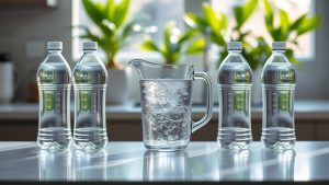 bottles of water gallon