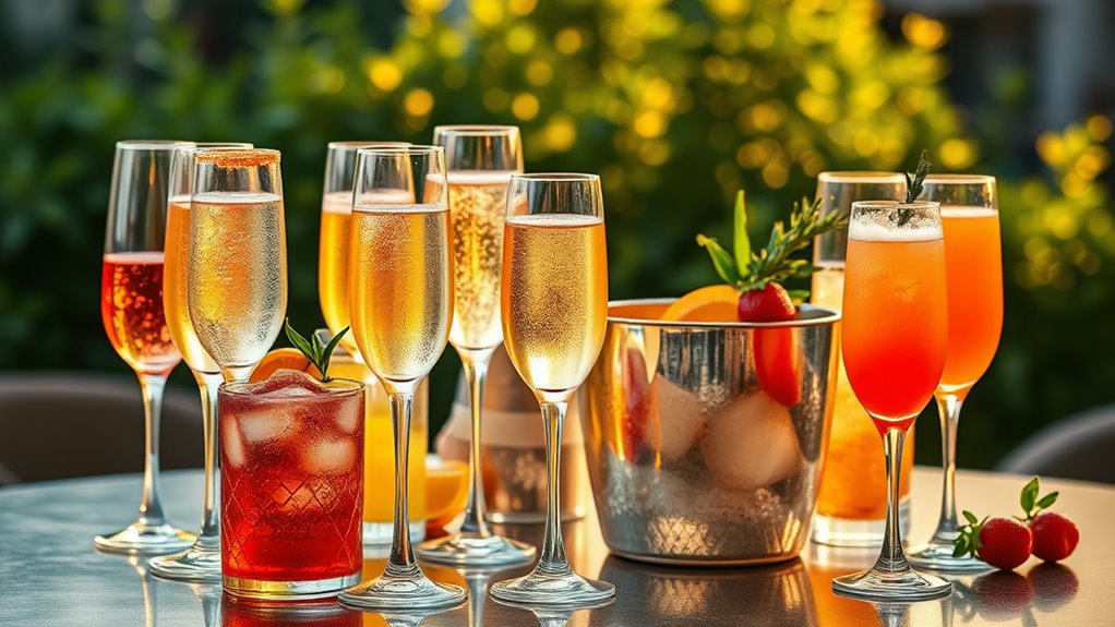 bubbly drinks for celebrations