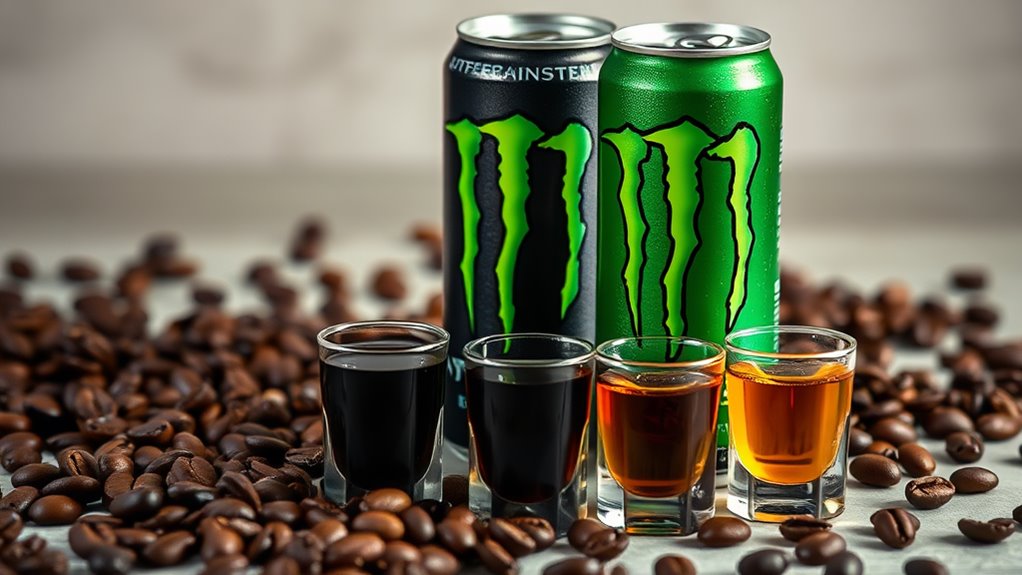Caffeine Content in Monster Energy Drinks Caffeine Content in Monster Energy Drinks