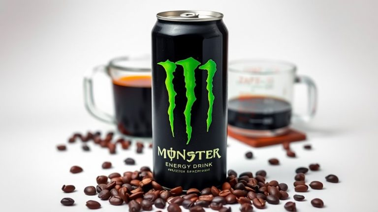 Caffeine Content in Monster Energy Drinks?