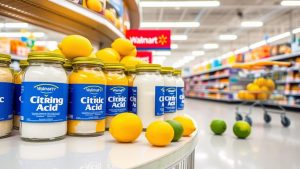 What Is Citric Acid and Where to Find It at Walmart? citric acid availability walmart