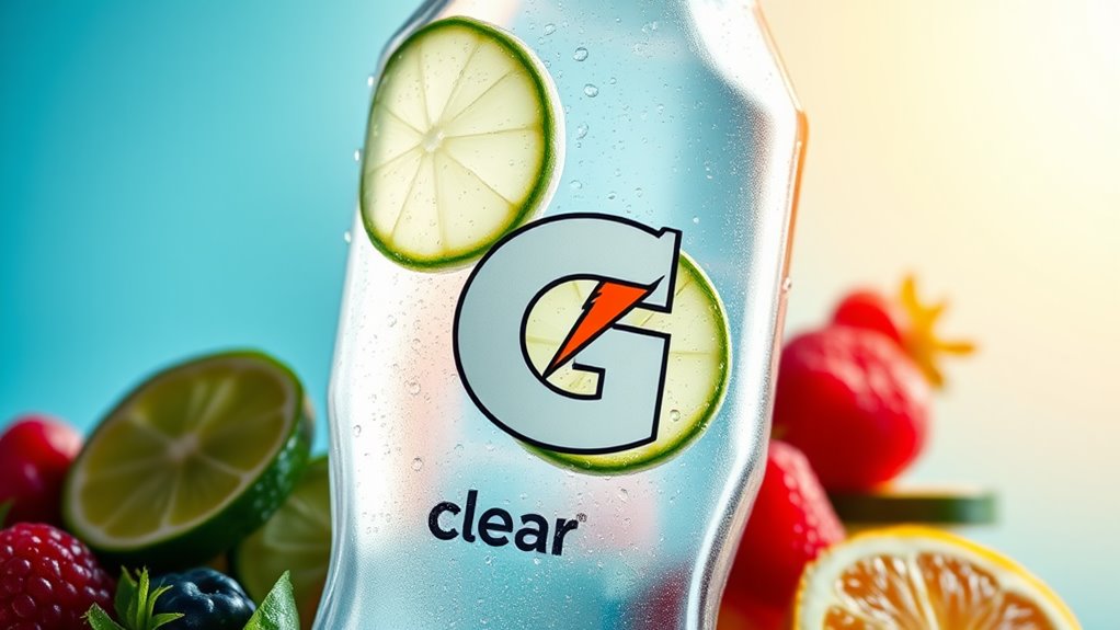 clear gatorade flavors available