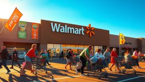 convenient shopping at walmart