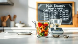 convert cups to ounces