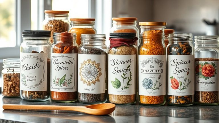 7 Creative Labels for Jars to Elevate Organization