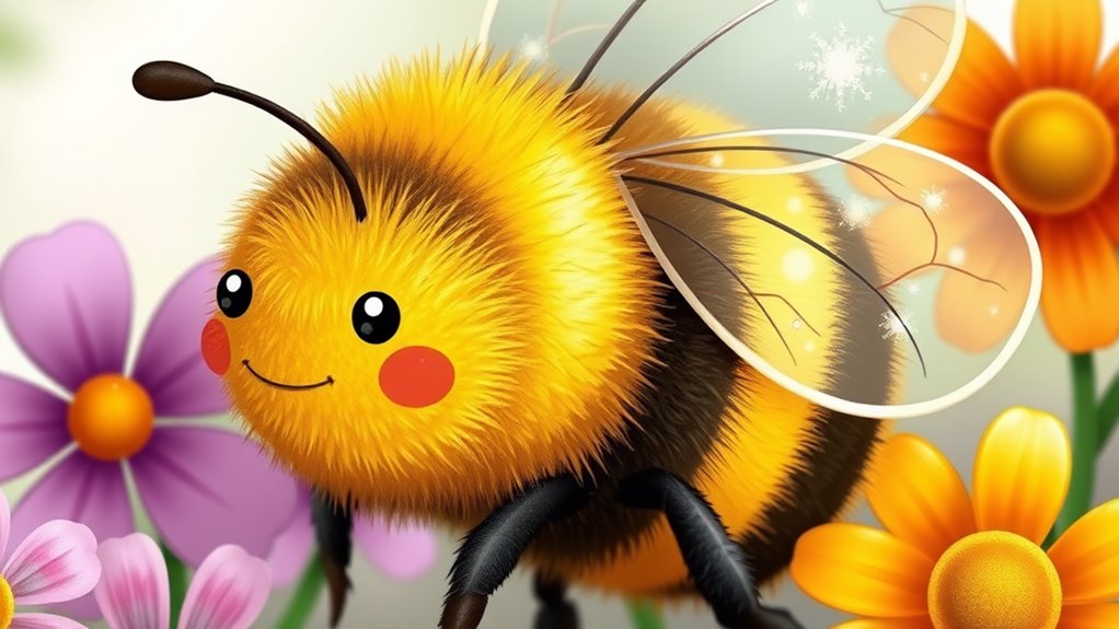 10 Adorable Cute Bee Illustrations You’ll Love 10 Adorable Cute Bee Illustrations You’ll Love