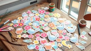 cute stickers for crafting