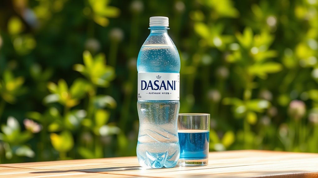 dasani water bottle advantages