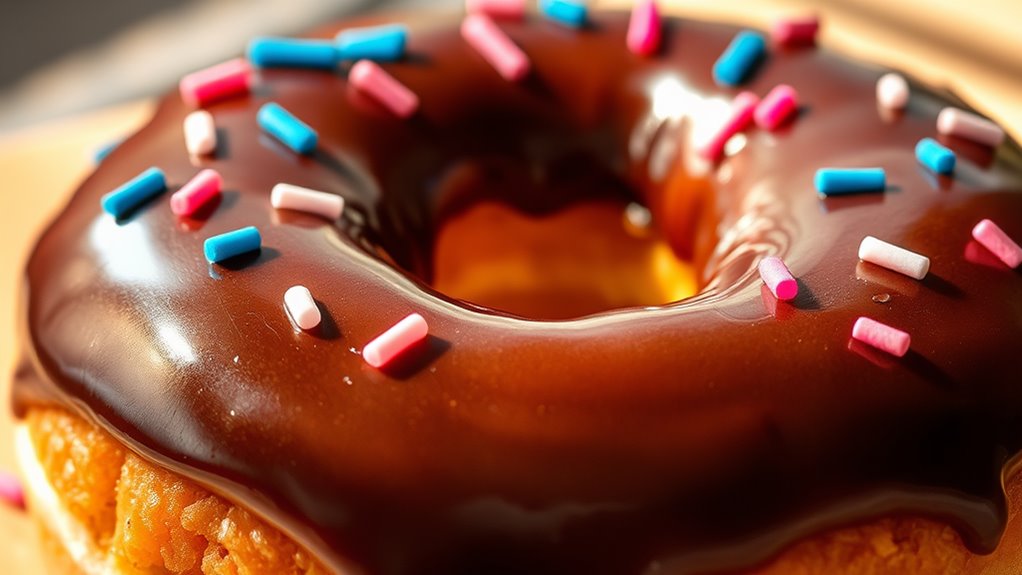 delicious chocolate frosted treat