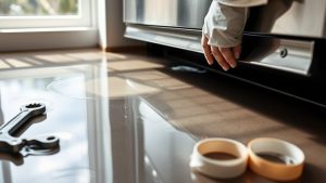 Fixing a Dishwasher Leaking From the Bottom of the Door dishwasher door leak repair