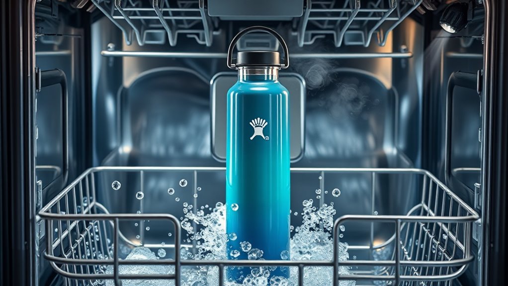 dishwasher safe hydro flask cleaning