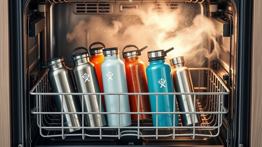 dishwasher safe hydro flask cleaning