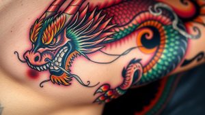 5 Stunning Dragon Sleeve Tattoo Designs to Inspire Your Ink dragon sleeve tattoo inspiration