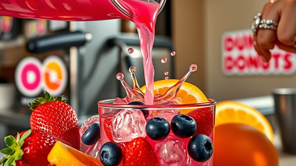 How Are Dunkin’ Donuts Refreshers Made?