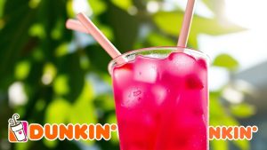 dunkin s vibrant fruity beverage