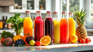 essential juice bottles collection