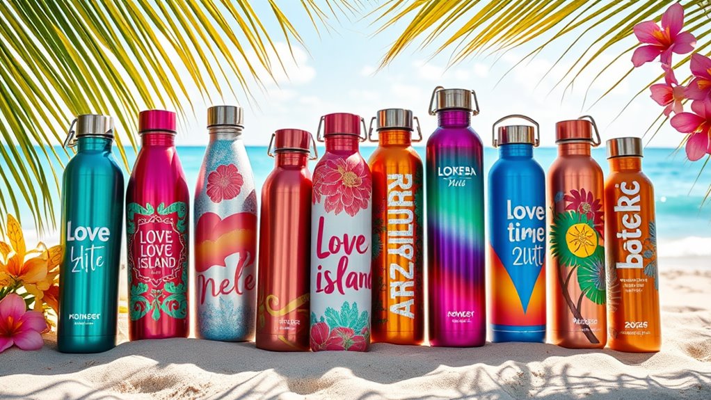 10 Must Have Love Island Water Bottles For 2025 Fans H2GO Water Bottle