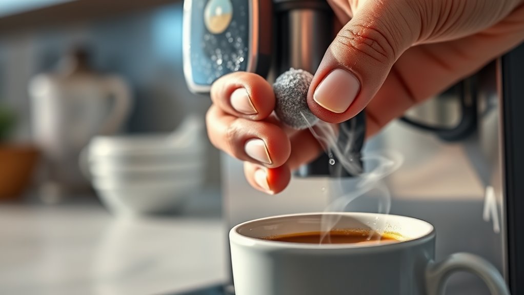 frozen coffee pod technology