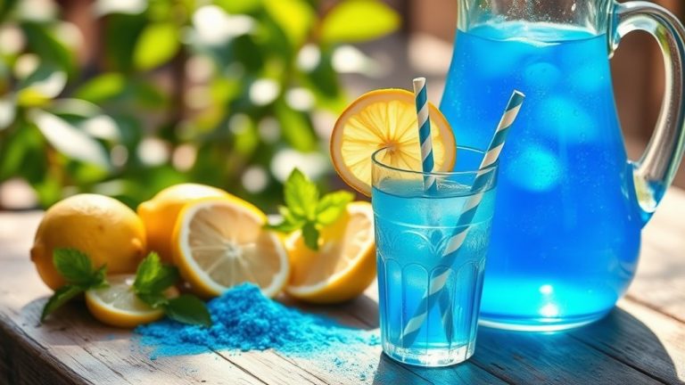 How to Make Blue Lemonade at Home