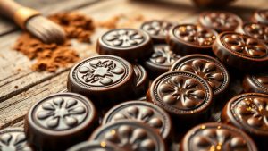 How to Make Homemade Chocolate Coins homemade chocolate coin recipe