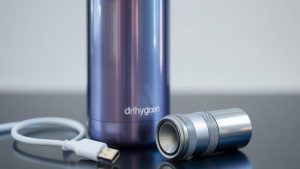 Top 3 Features of the Drhydrogen Water Bottle With USB Cable hydrogen water bottle features