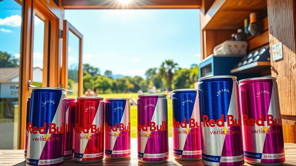 iced vanilla berry red bull