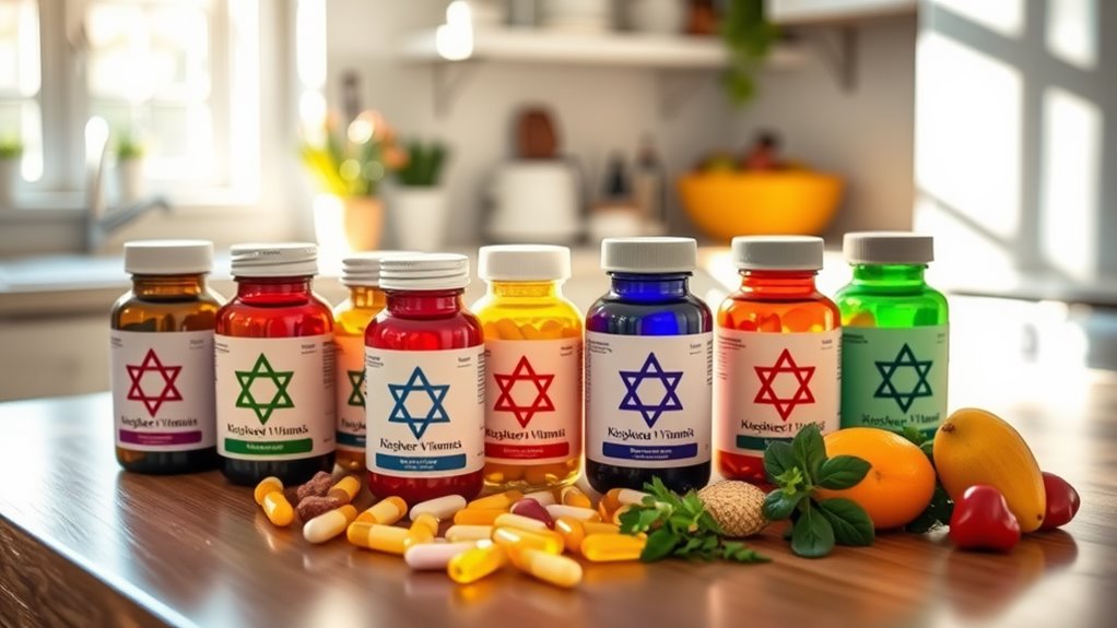 kosher certified dietary supplements