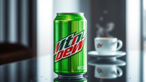 mtn dew contains caffeine