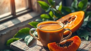 Health Benefits of Papaya Coffee papaya coffee health advantages