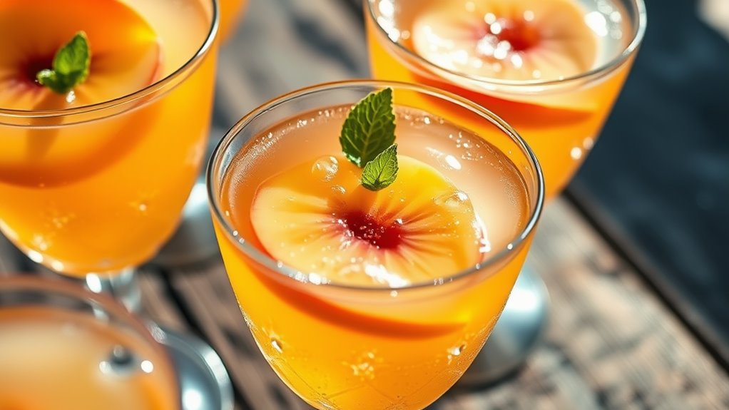 10 Delicious Peach Crown Drinks to Try 10 Delicious Peach Crown Drinks to Try