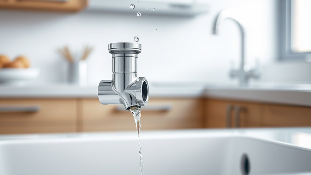 plumbing device preventing contamination