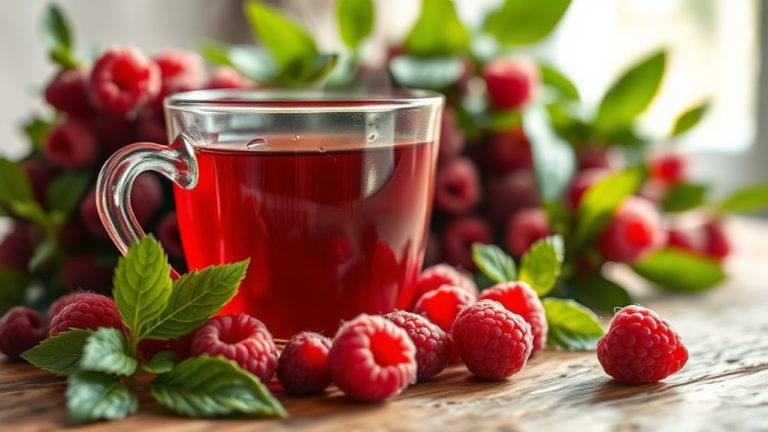 Health Benefits of Raspberry Tea