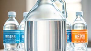 sixteen ounces to gallon